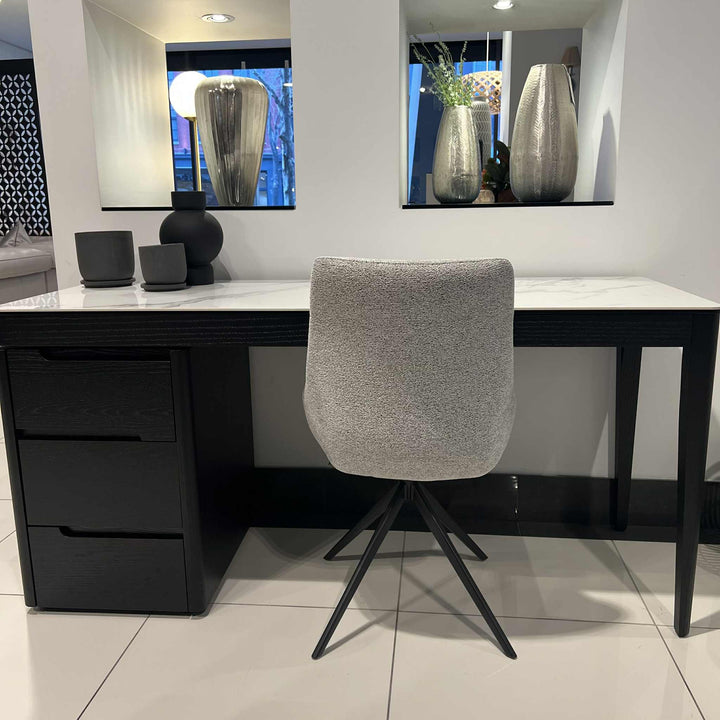 Alaska Desk in Black Oak Clearance