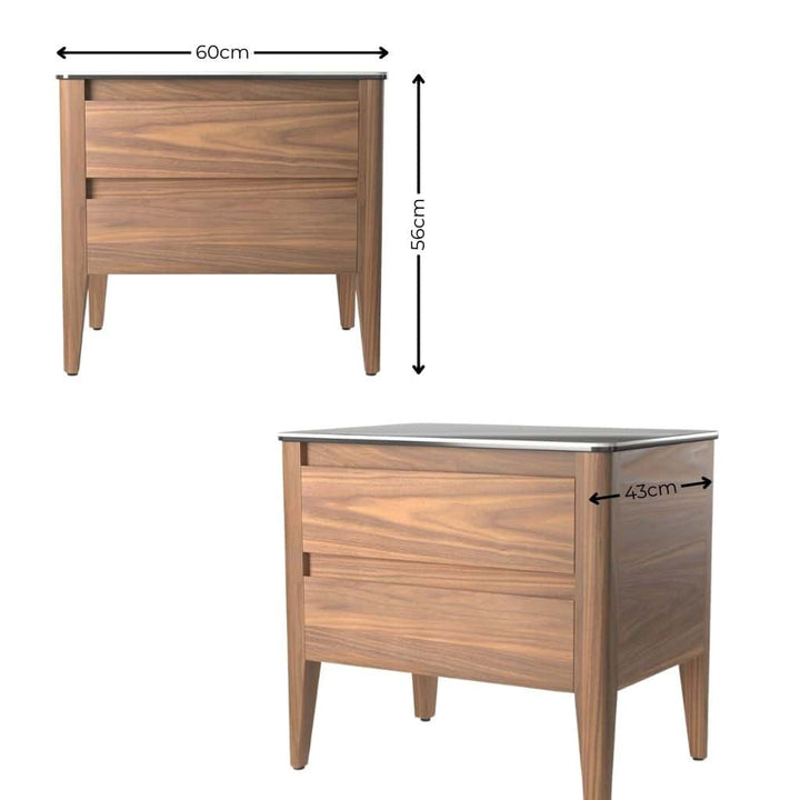 Melbourne Alaska Bedside Table