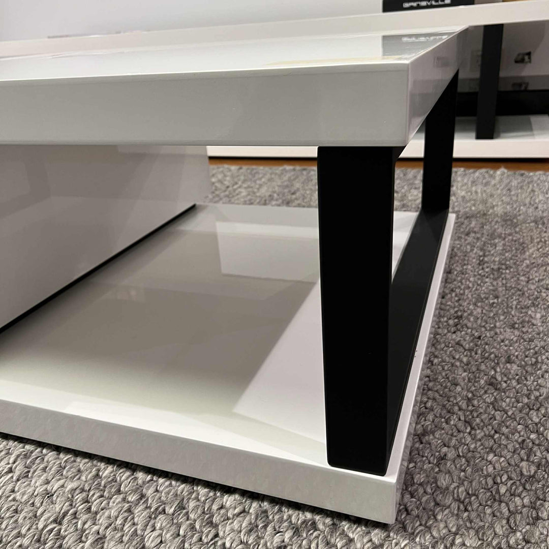 Atlanta Coffee Table in High Gloss White Clearance