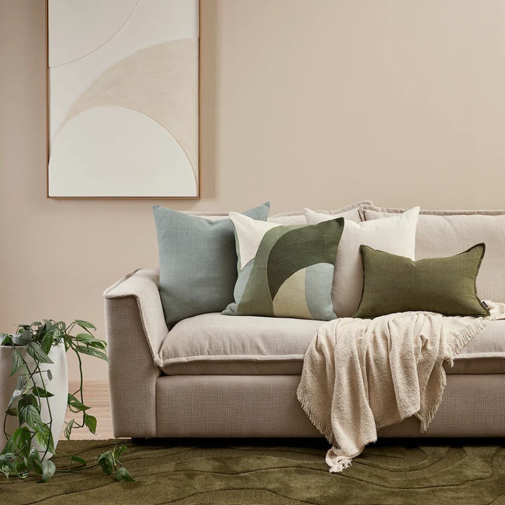 Ellis Cushion Olive