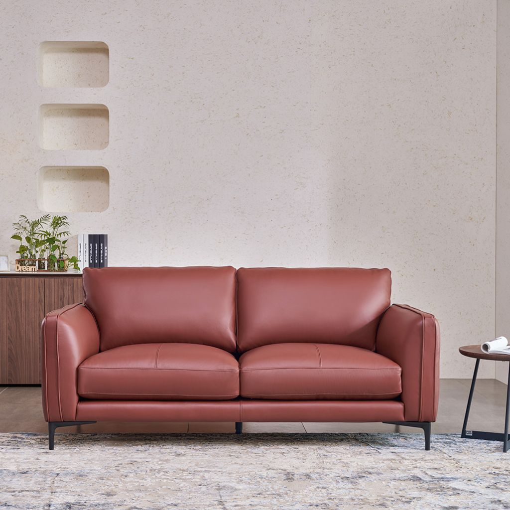 Empire 2 Seat Leather Sofa