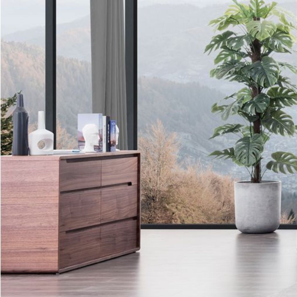 Willow Walnut Timber Tv Unit