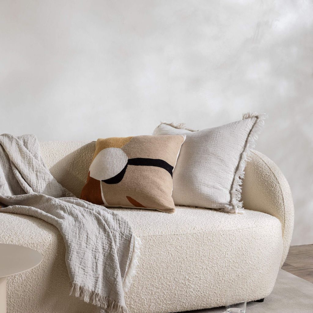 Gold Anemone Scatter Cushion