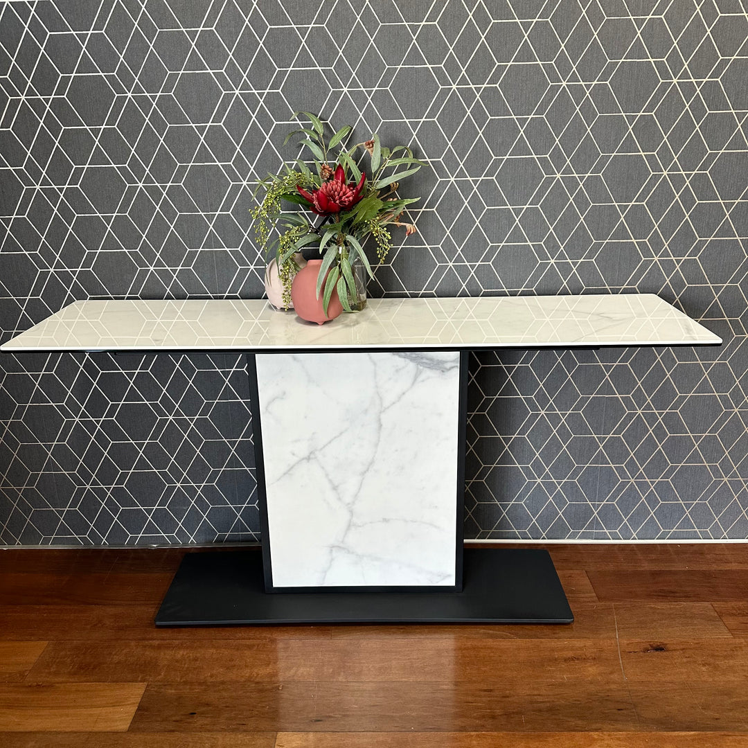 Cali Console Table (Venato Stone) Clearance