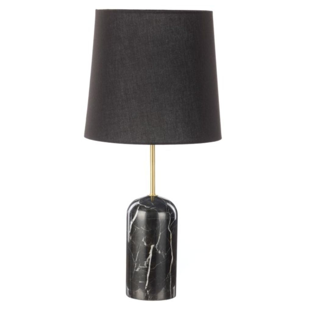 Missouri Black Marble Table Lamp