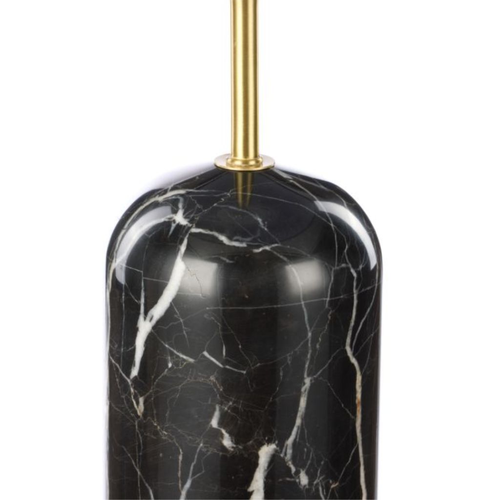 Missouri Black Marble Table Lamp