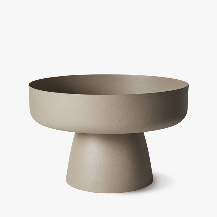 Mona Pedestal Vase Latte