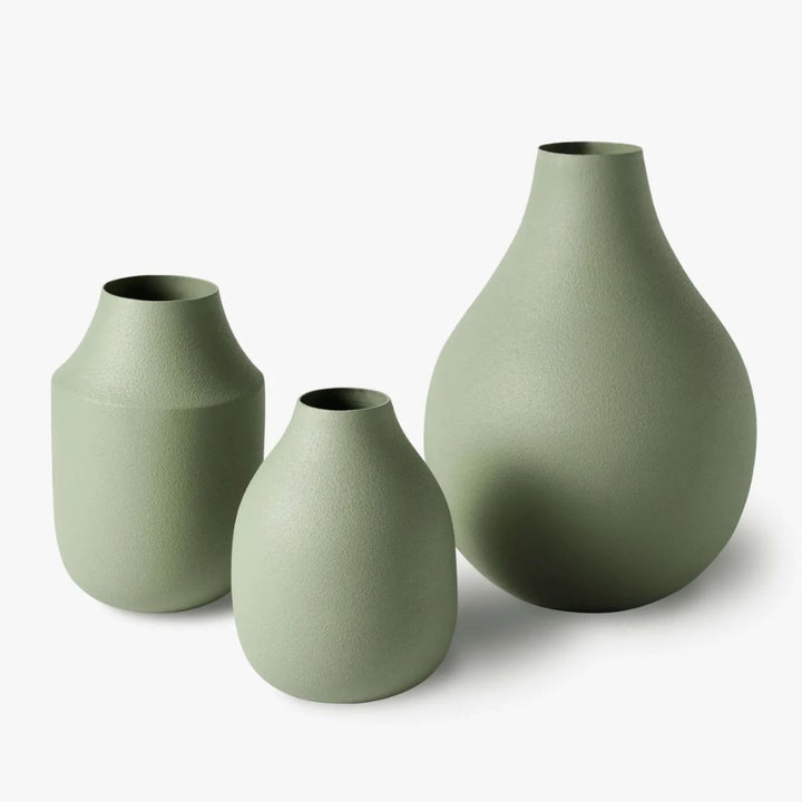 Mona Trio of Vases Sage