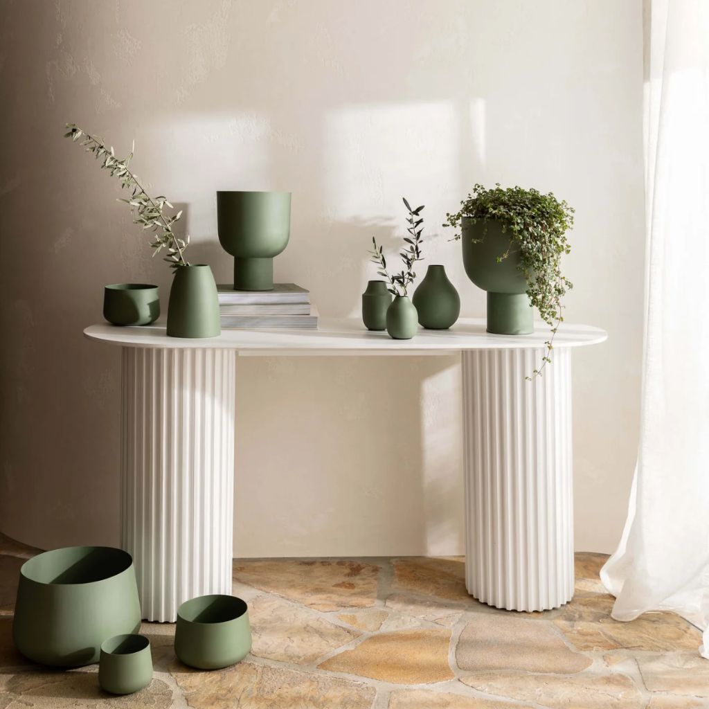 Melbourne Mona Trio of Vases Sage