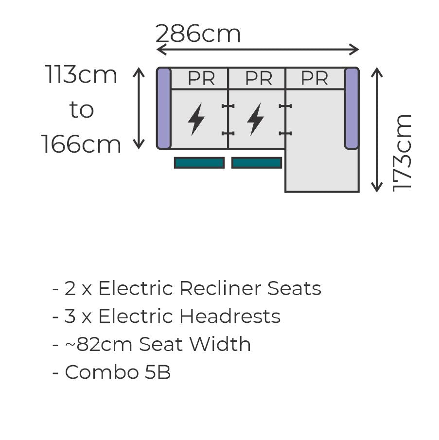 Pollock-PR Slim Chaise Sofa