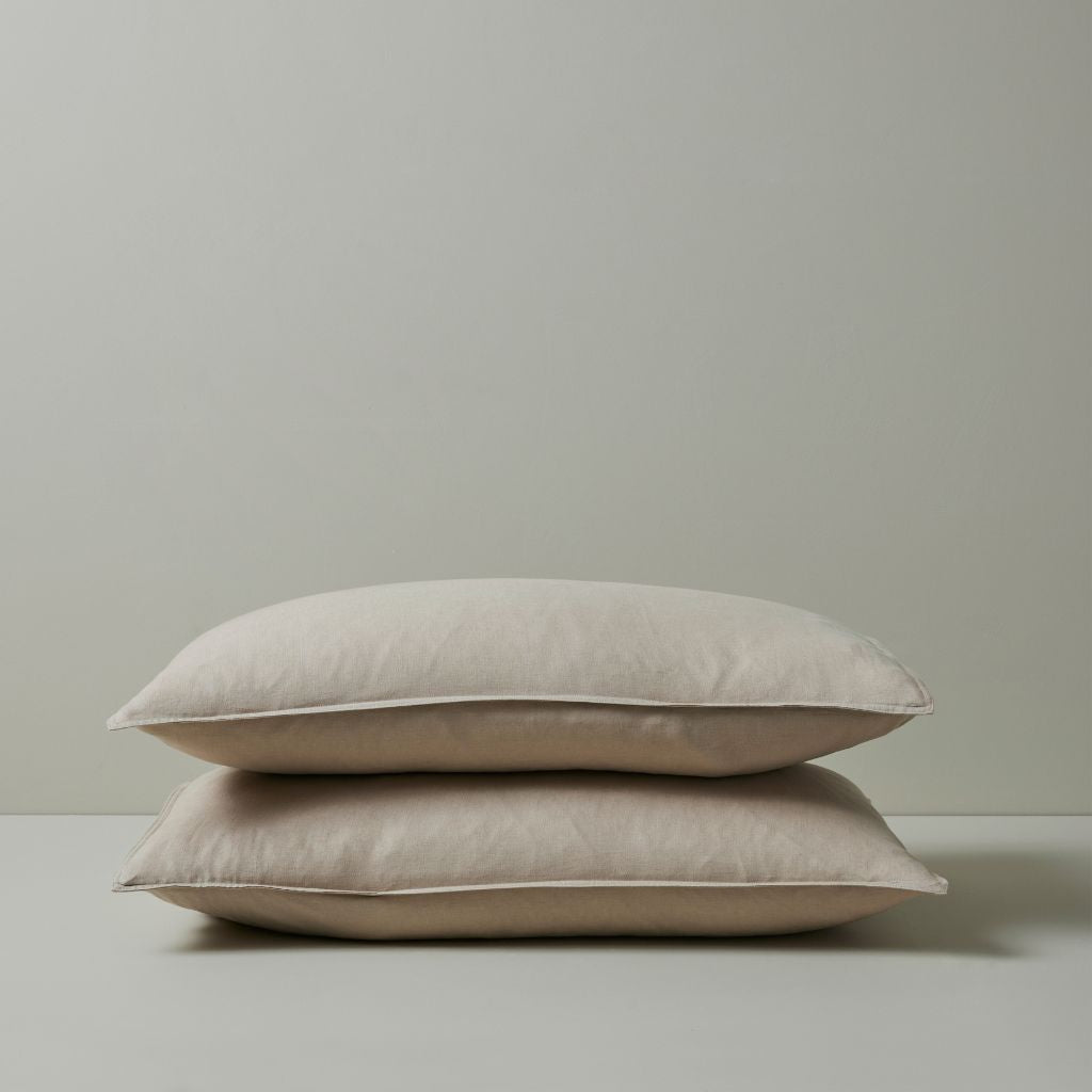Ravello Pillowcase Set Shell