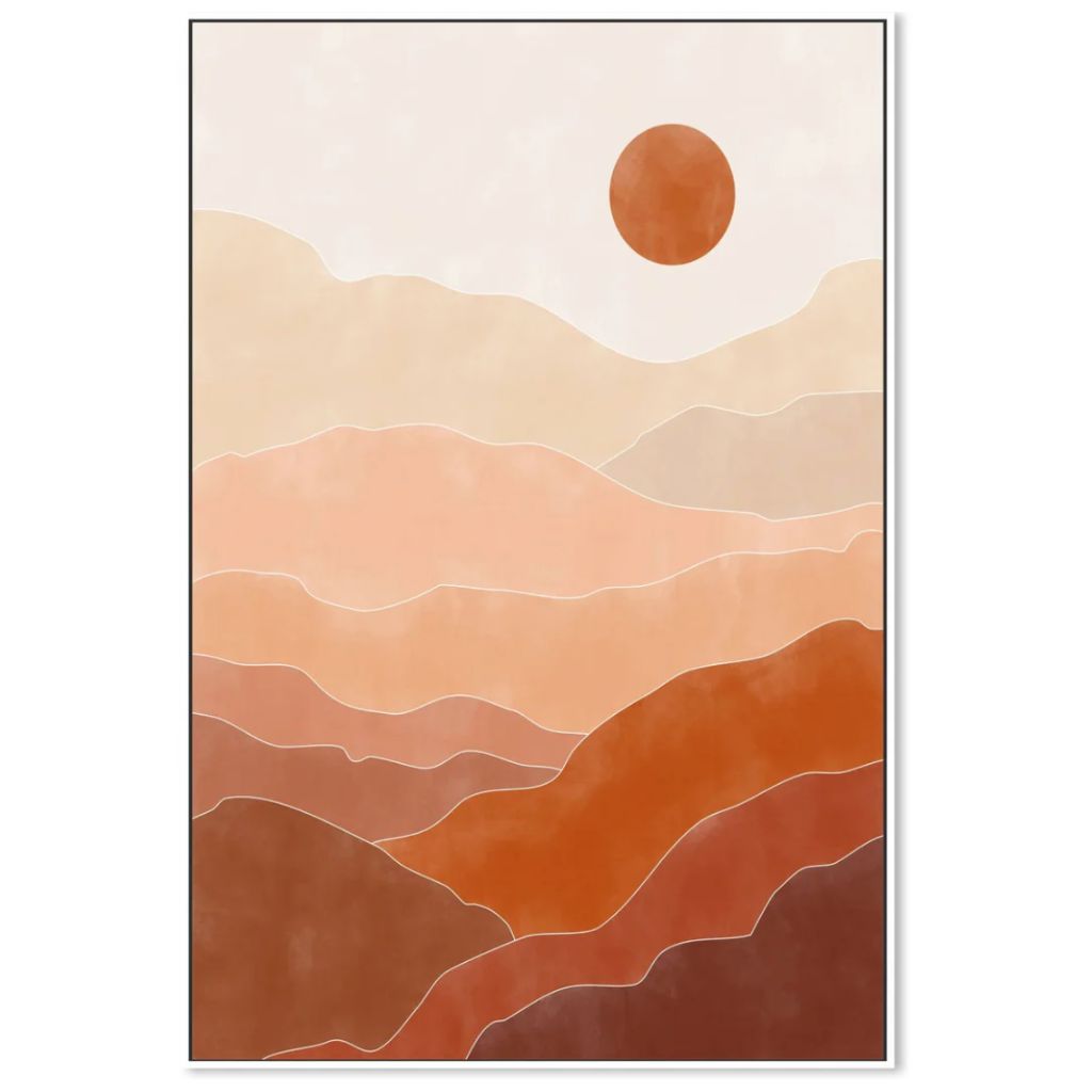 Rustic Sunset Canvas