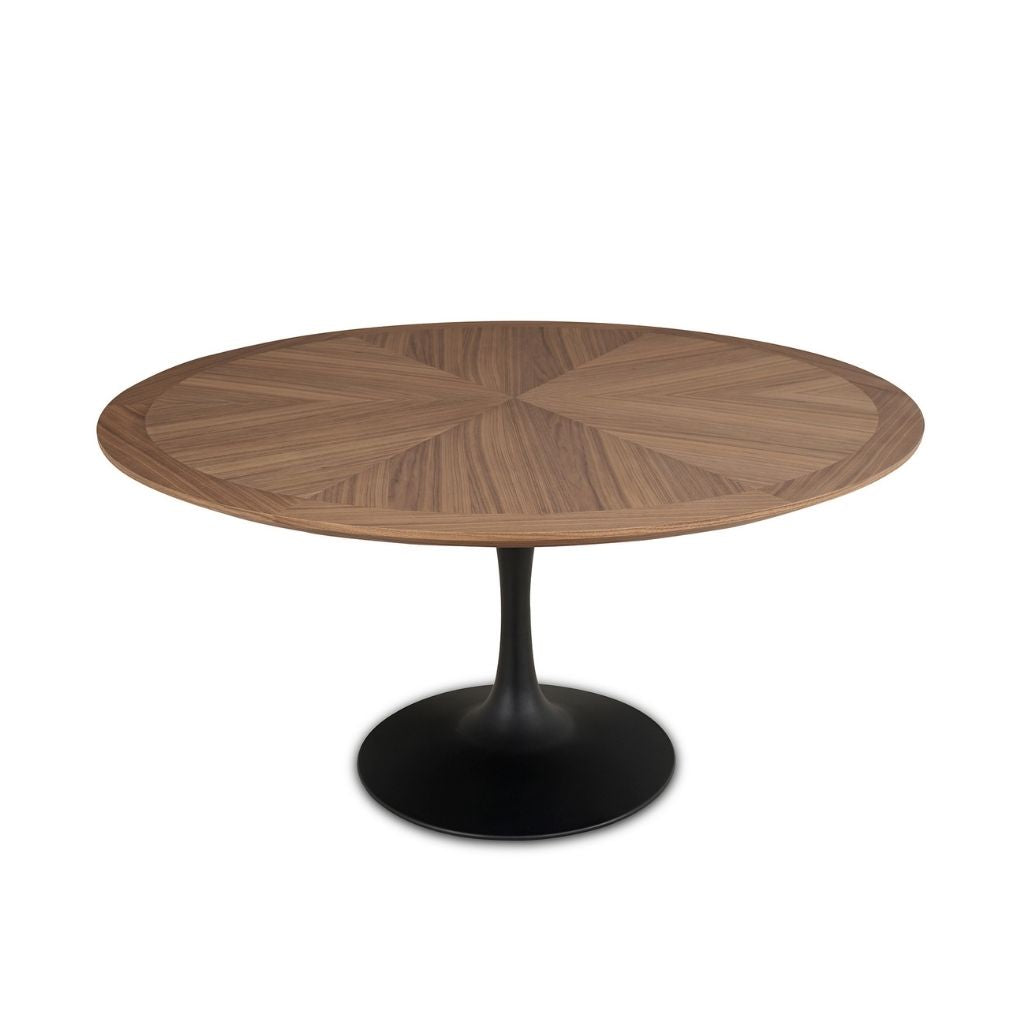 Sierra Round American Walnut Timber Dining Table