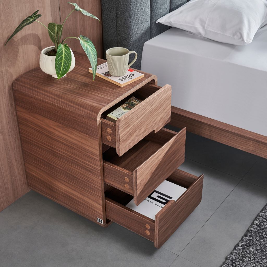Willow 40cm Bedside Table (Each)