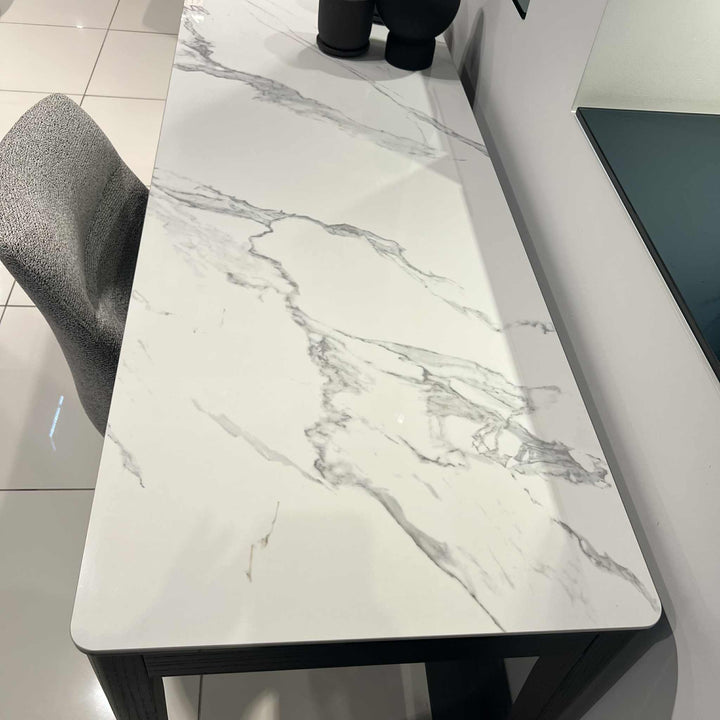 Alaska Desk in Black Oak Clearance