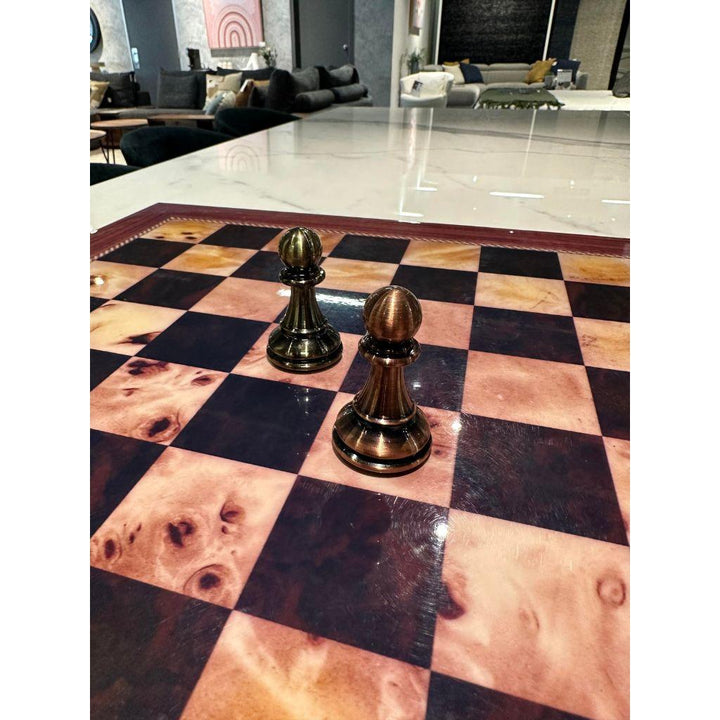 Del Rossi Walnut Chess Set - Gainsville