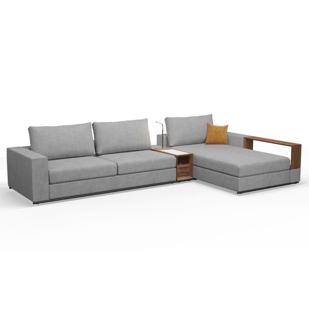 Miami Combo 1 Fabric Sofa - Gainsville