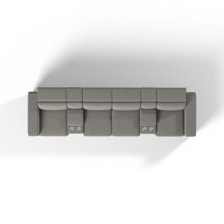 Montana-PR Combo 7A Theater Recliner Sofa - Gainsville