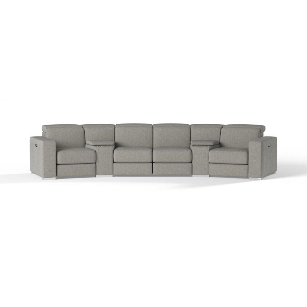 Montana-PR Combo 7B Theater Recliner Sofa - Gainsville