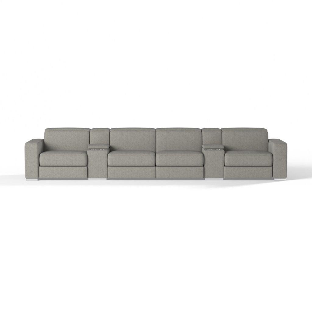 Montana-PR Combo 8A Theater Recliner Sofa - Gainsville
