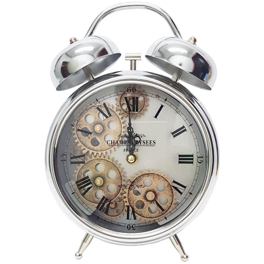 Newton Silver Clock - Gainsville