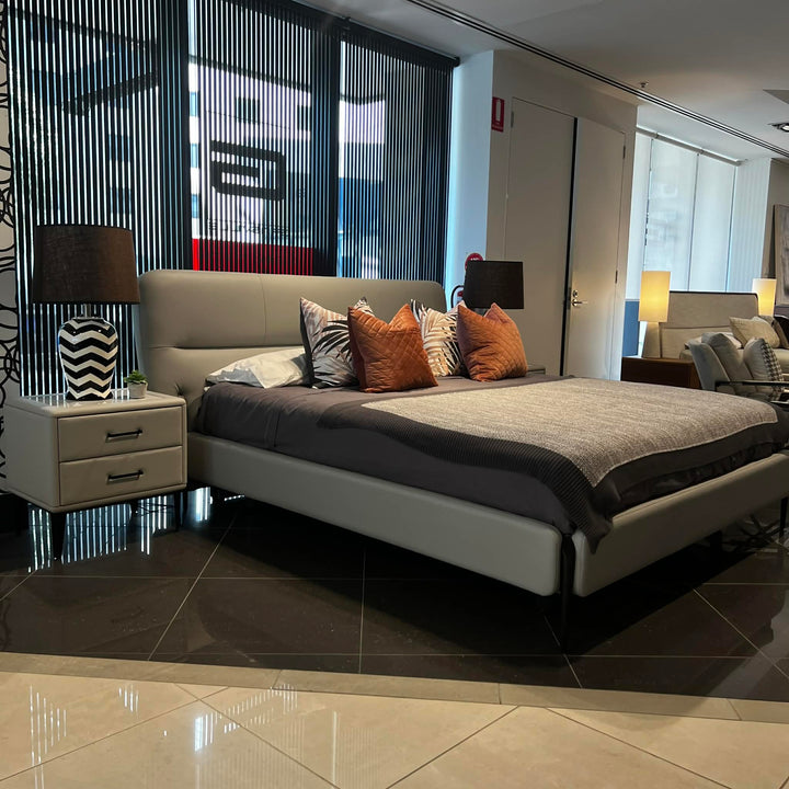 Odessa King Bed and 2 G19 Bedside Tables Clearance