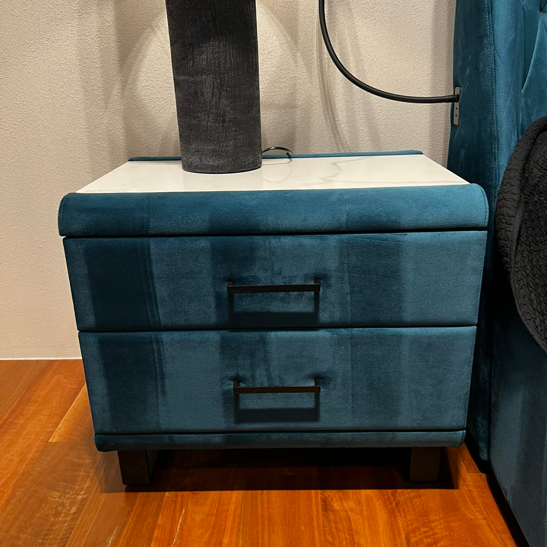 Verona King Manual Storage Bed with 2 Bedside Tables Clearance