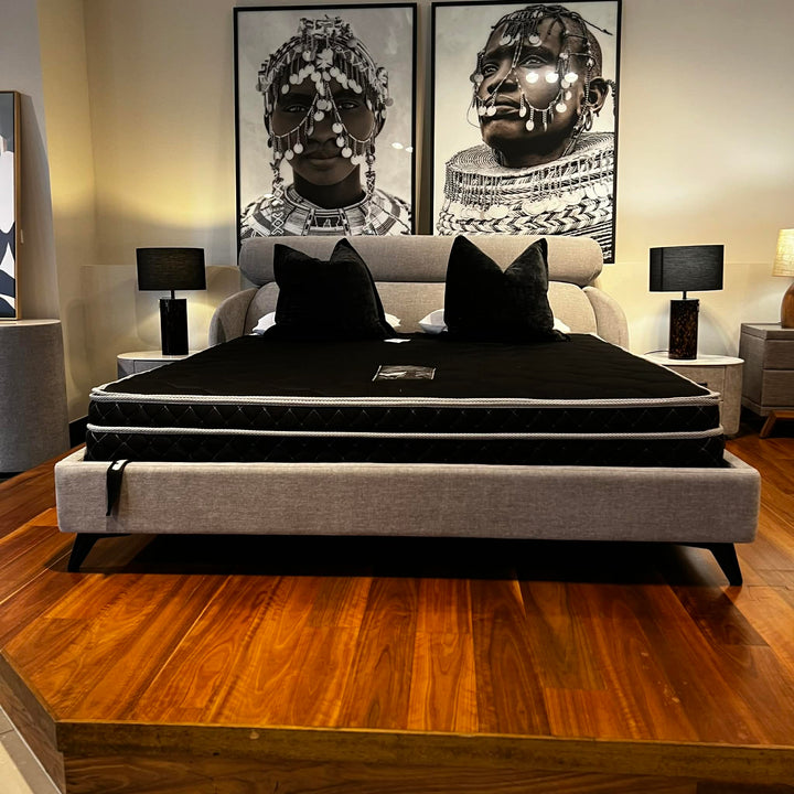 Monza King Bed with G10 Bedside Tables & G10 Dresser Clearance