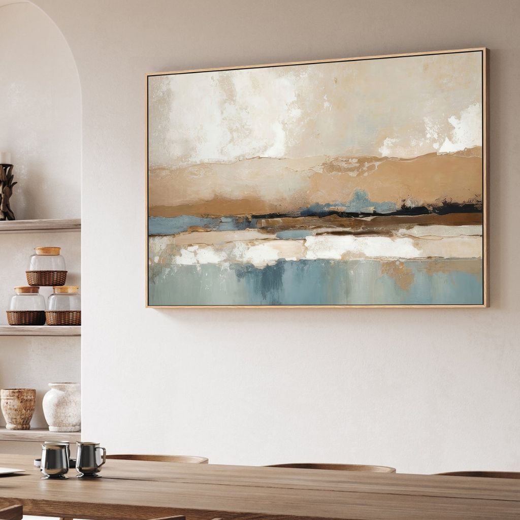 A Landscape In Fragments Canvas