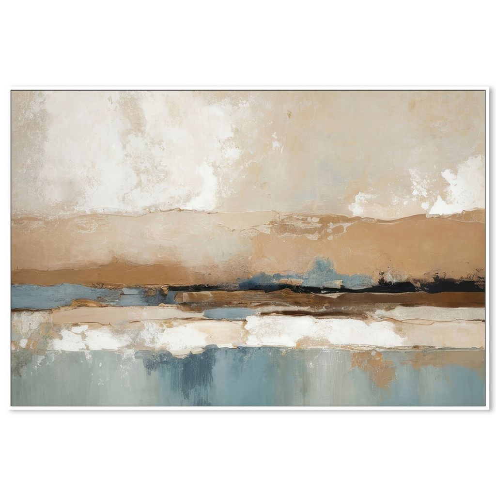 A Landscape In Fragments Canvas