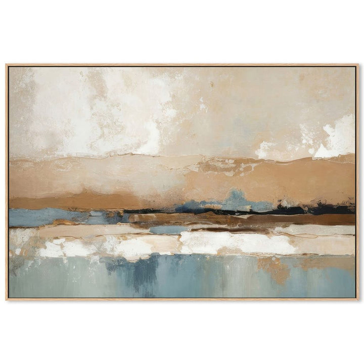 A Landscape In Fragments Canvas