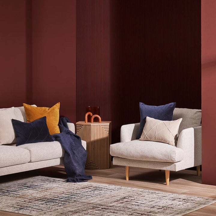 Alba Ollo Cushion Ecru