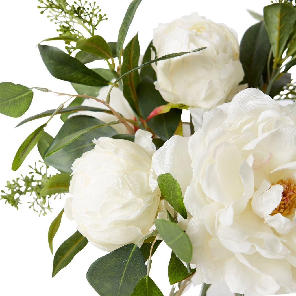 Allira Small Peony White Floral Arrangement