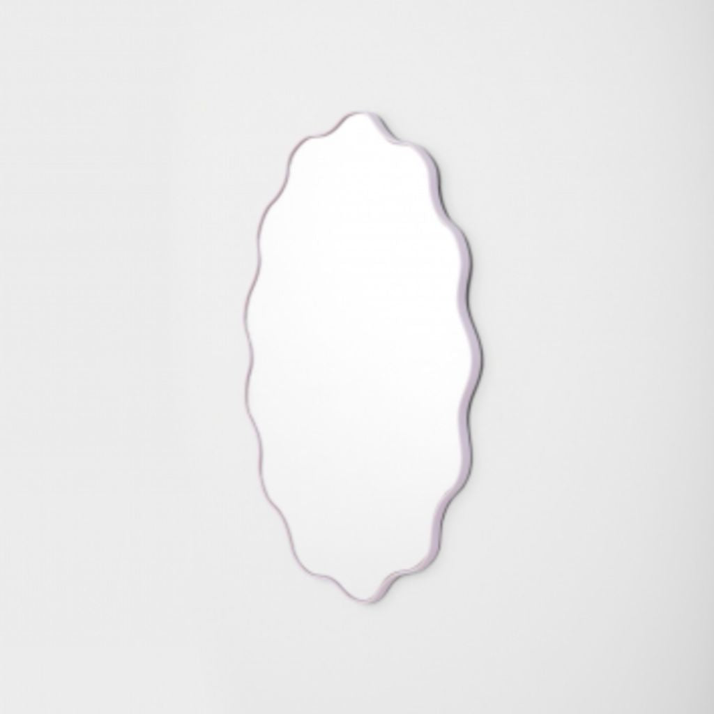 Artemis Lilac Oval Mirror