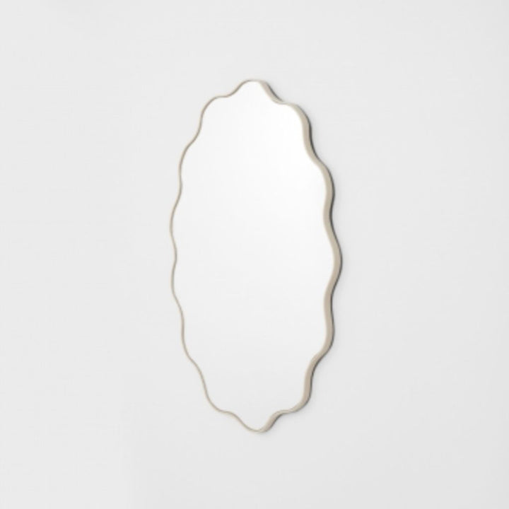 Artemis Sand Oval Mirror