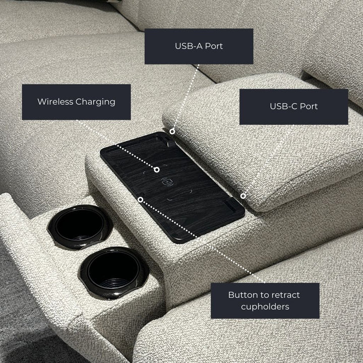 Bailey Sofa Media Console