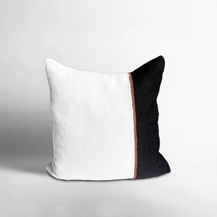 Bella Linen Cushion Black