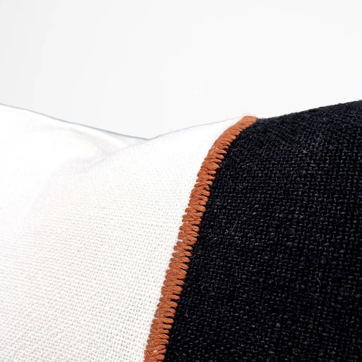 Bella Linen Cushion Black