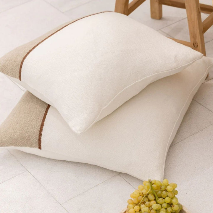Bella Linen Cushion Natural