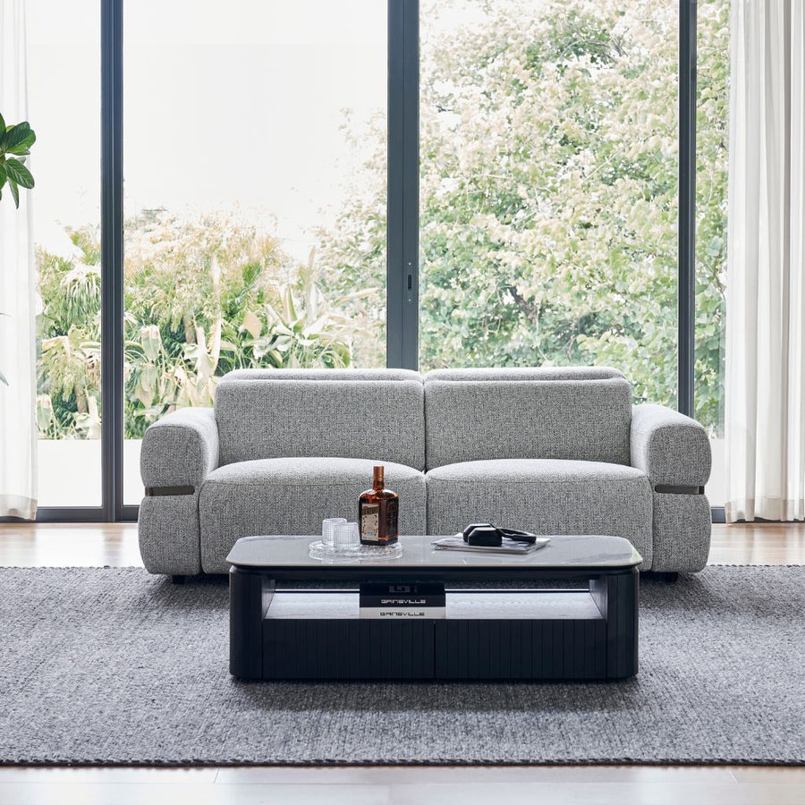 Bova 2 Seat Sofa shown in FC-MILAN-105 fabric