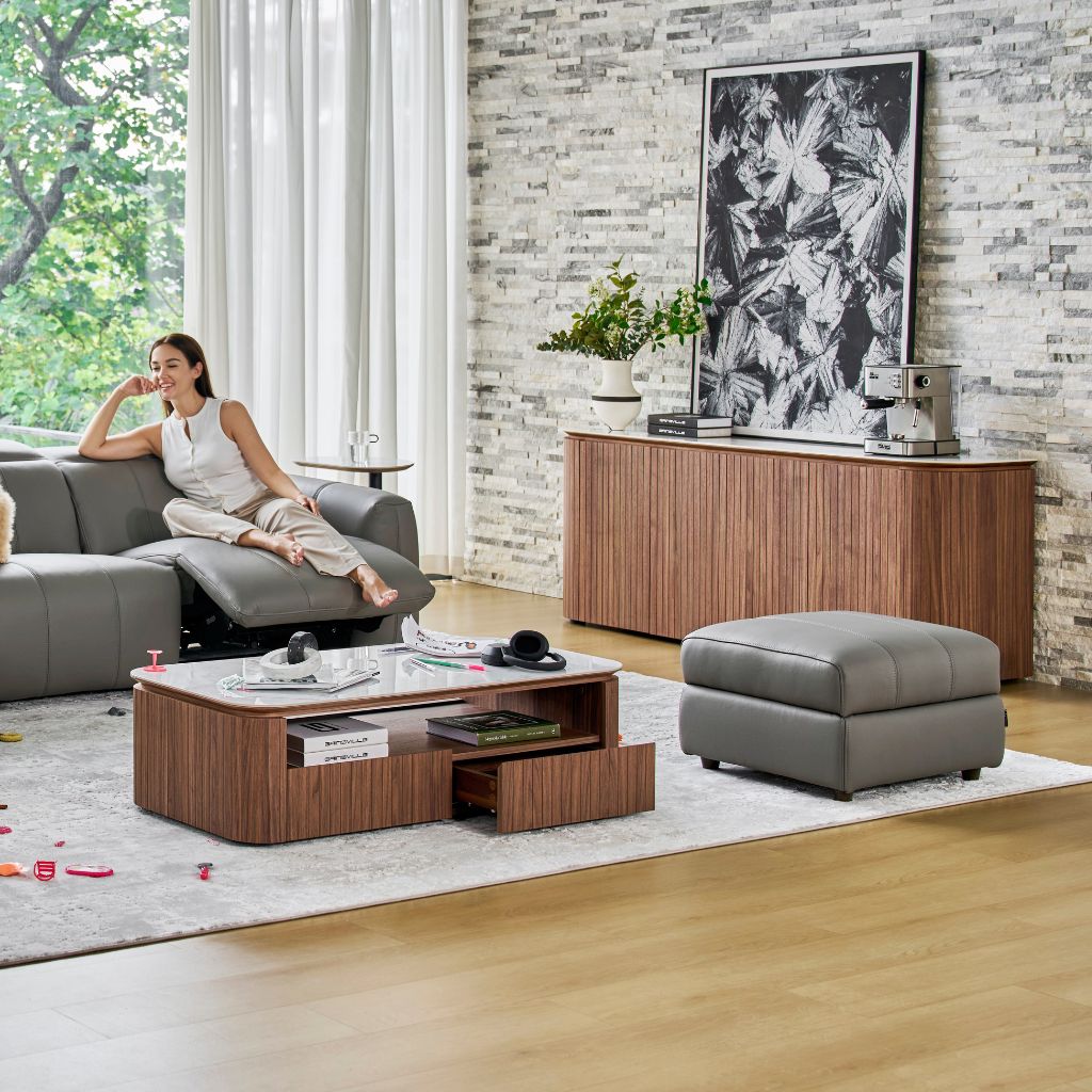 Bova Storage Footstool