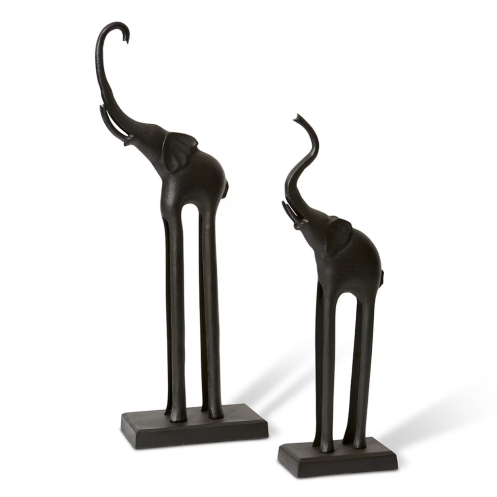 Elephant Sculpture Black (Small)