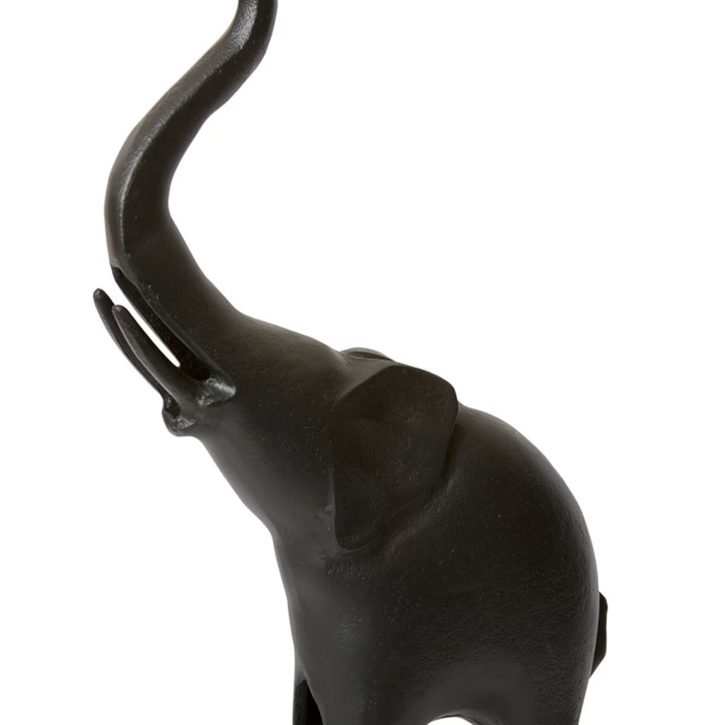 Elephant Sculpture Black (Small)