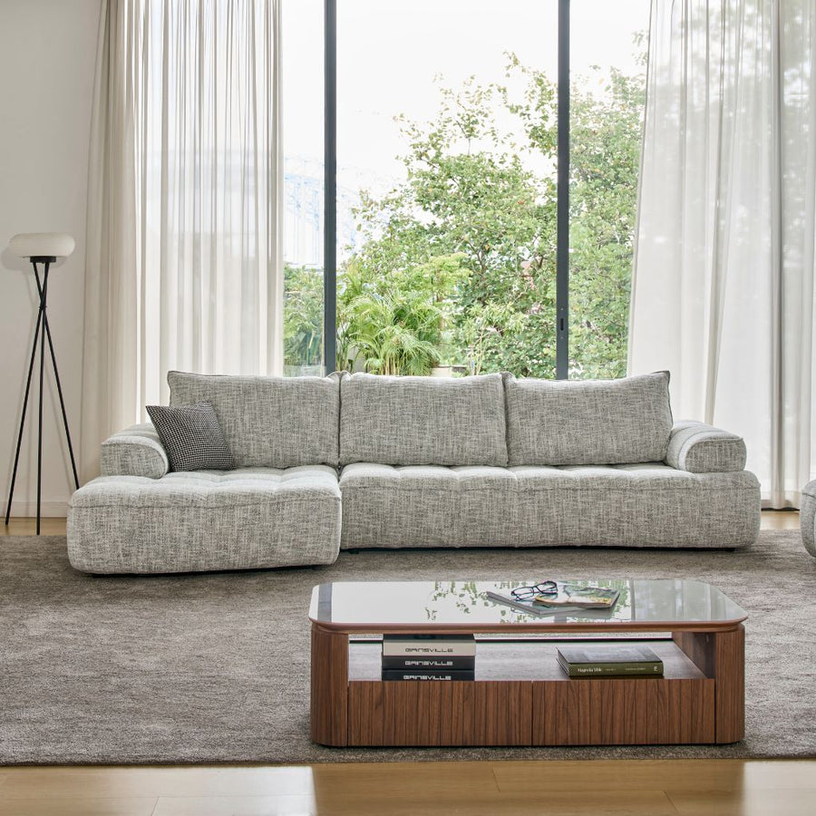 Embrace Chaise Sofa shown in FA-MEGA-06 fabric