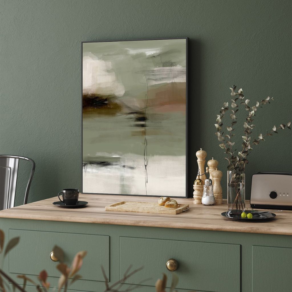 Emerald Whispers Canvas