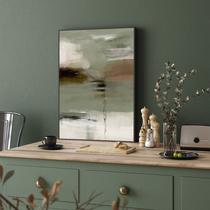 Emerald Whispers Canvas