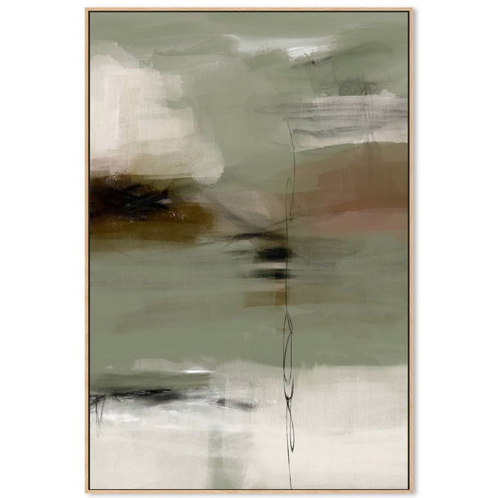 Emerald Whispers Canvas