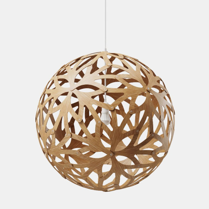 David Trubridge Floral Pendant Light