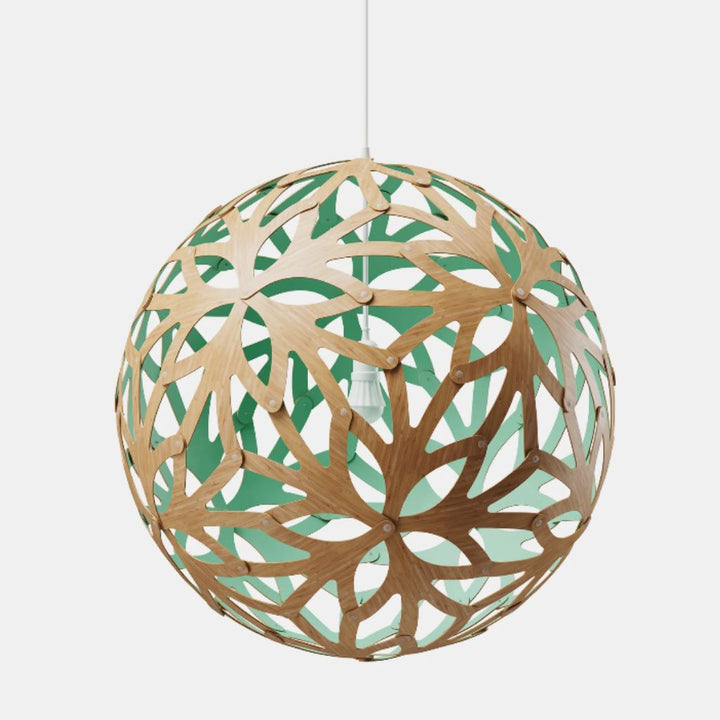 David Trubridge Floral Pendant Light