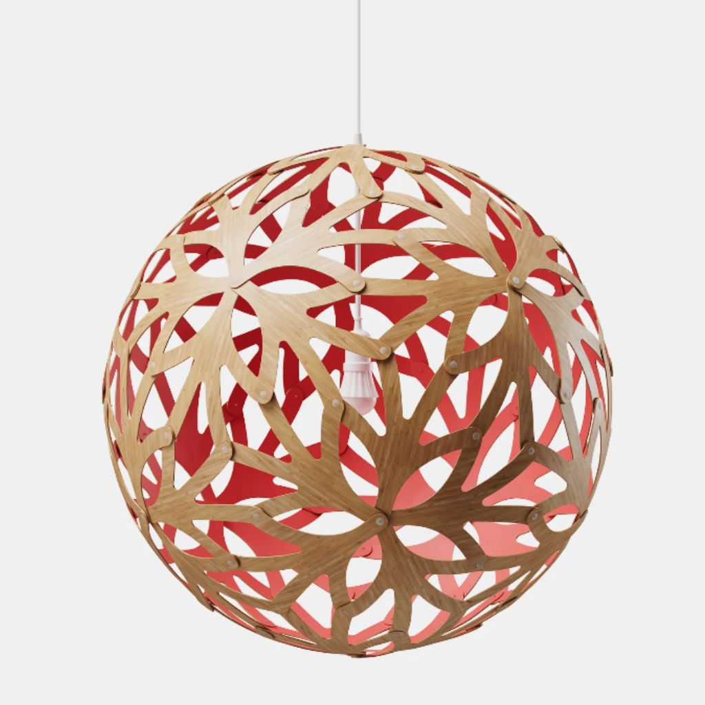 David Trubridge Floral Pendant Light